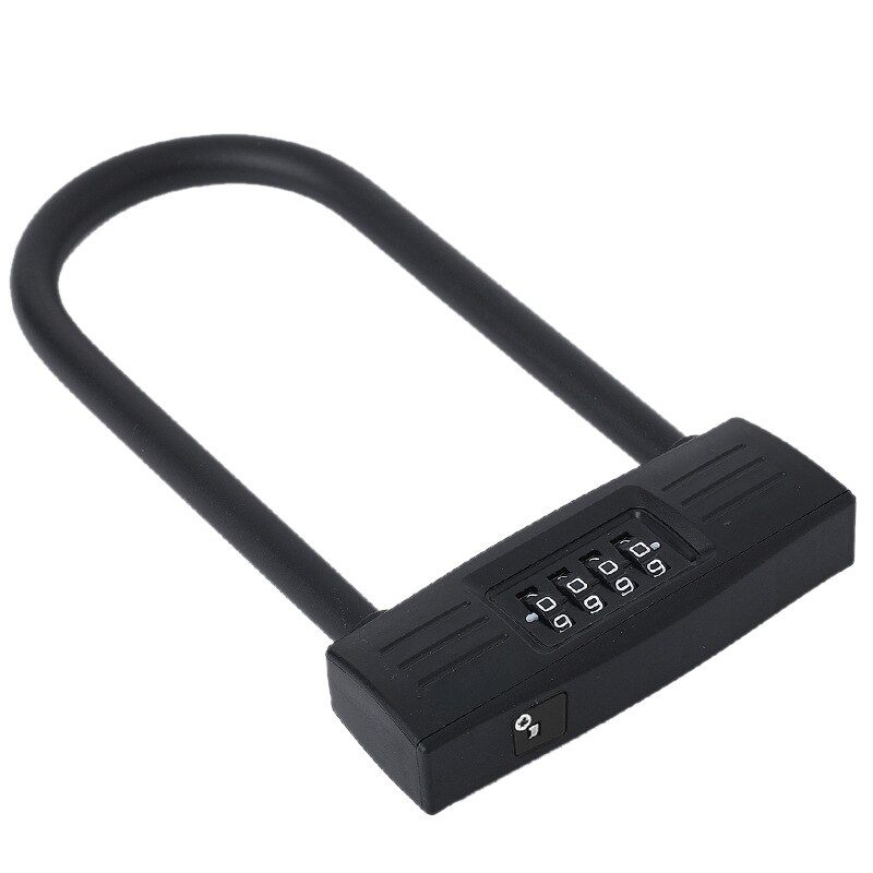 Kingman Heavy Duty U-Shape Combination Bicycle Lock - Strong Security