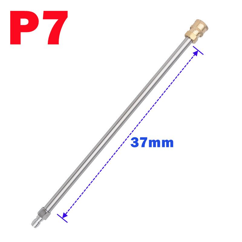 Pressure Washer Extension Wand With 1/4" Quick Connector Lance Spear With Curved Head Rod: P7