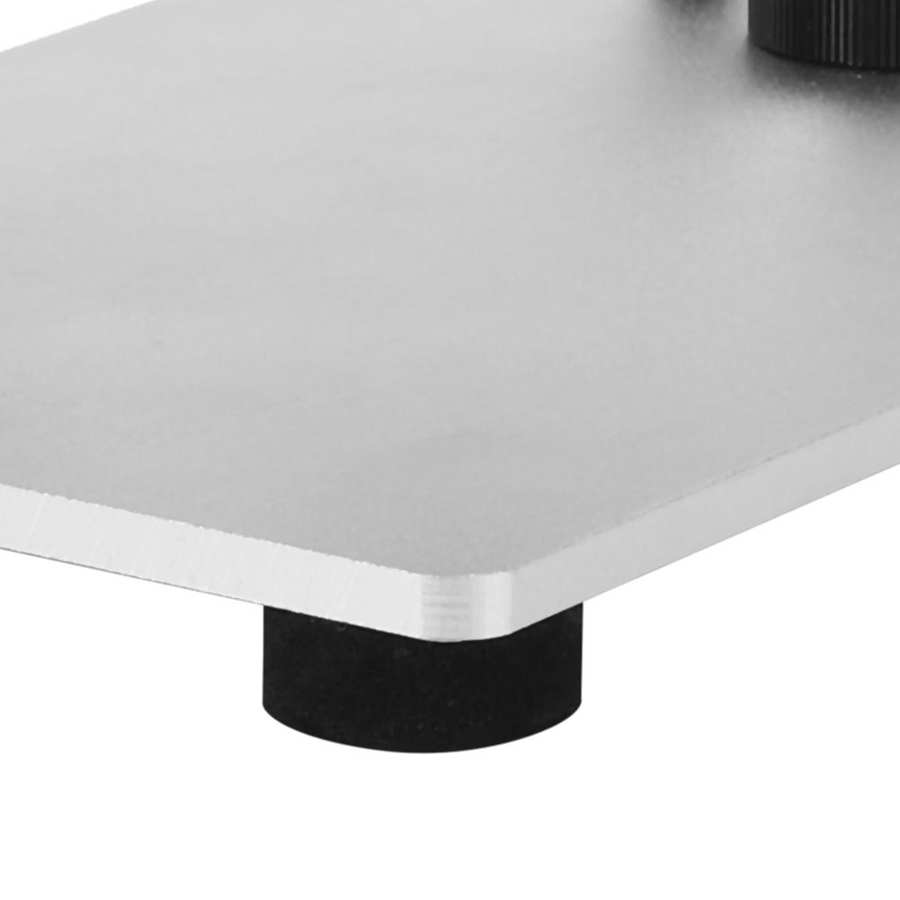 Microscope Bracket Stand with Dual Light Source 6.5x4.7x0.6in Portable