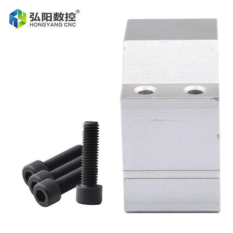 Spindle Motor Bracket 48mm 52mm Fixed Clamping Screw Spindle Clamping Aluminum Holder Clamp For CNC Machine Spindle