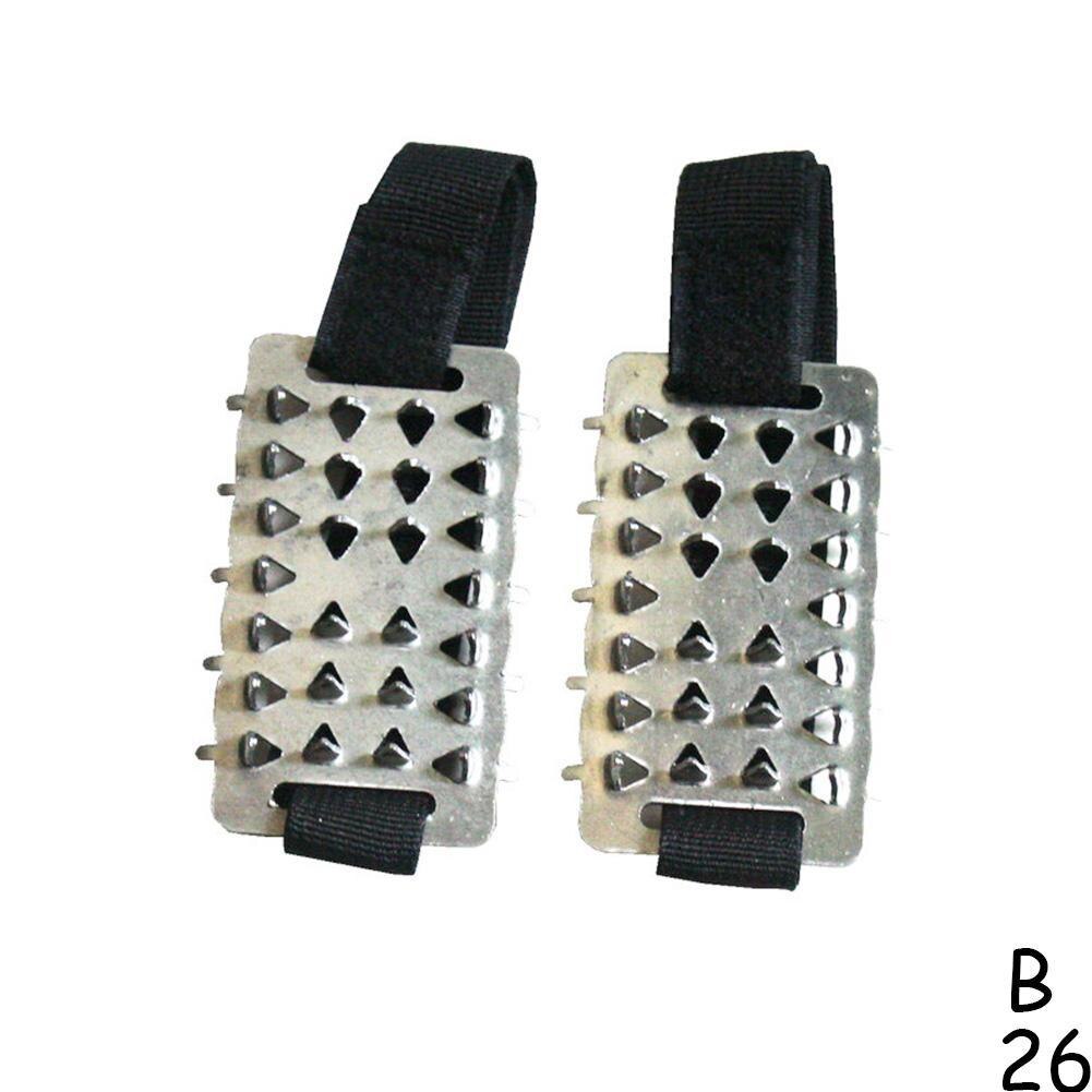 Ice Gripper Ice Climbing Spikes Grips 26 Teeth Camping Crampon Shoes Outdoor Anti Cleats Slip Cover Climbing Accessori E8U3: 26 teeth