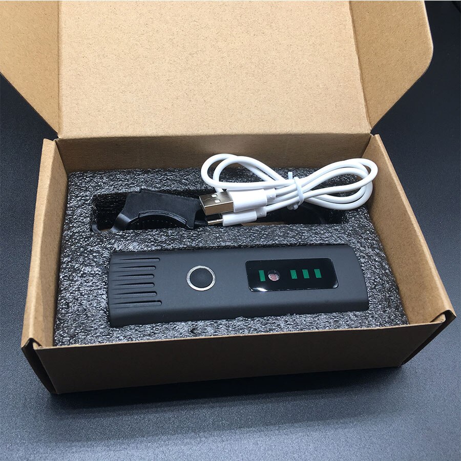 Lism smart induktion cykel framljus usb led strålkastare antireflex ipx 5 4 lägen cykellampa 1500 mah ficklampa för cykel