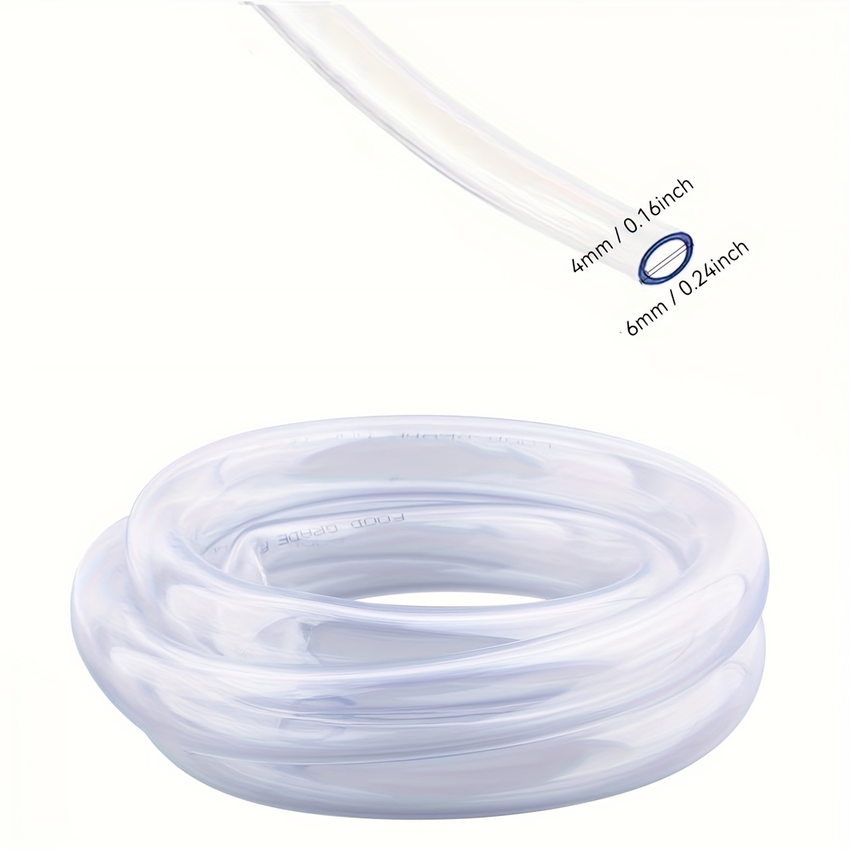 Transparante buis/slang; essentieel voor thuisgebruik; pijpleidingbenodigdheden; PVC-slang.: Goud