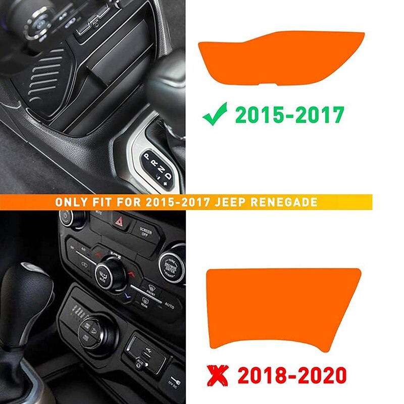 BIBIBO Soporte Para Gafas Para Jeep Renegade BU 2015-2022, Parasol De Coche, Soporte Para Gafas De Sol, Organizador De Almacenamiento Interior Del Coche (Gris
