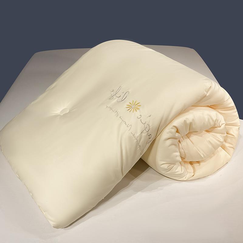 Couette épaisse et confortable en fibre de soja, hiver printemps automne