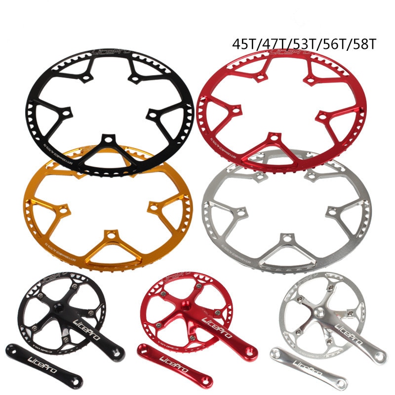 Folding Car Tooth Disk Crank 4547 53t 56t 58T