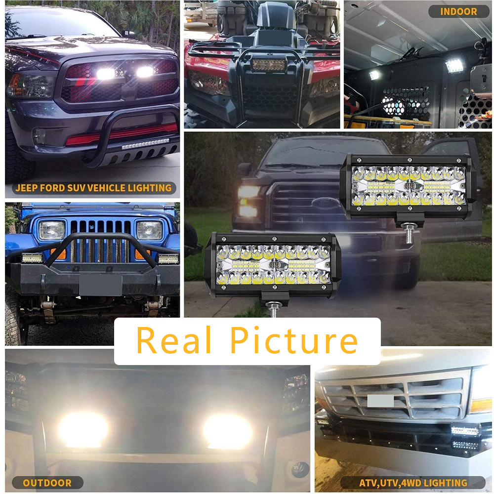 LED Werklamp Bar met DT Connect Kabelboom Offroad 4X4 Auto Led Spots Auto Ledbar Pods Tractor ATV accessoires