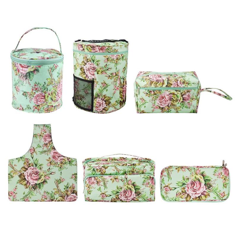 betroffen Nadel Lagerung Tasche betroffen Wolle Garn Tasche Häkeln NäHenne Nadel Eimer Weben Lagerung Wasserdichte Garn Häkeln Organizer