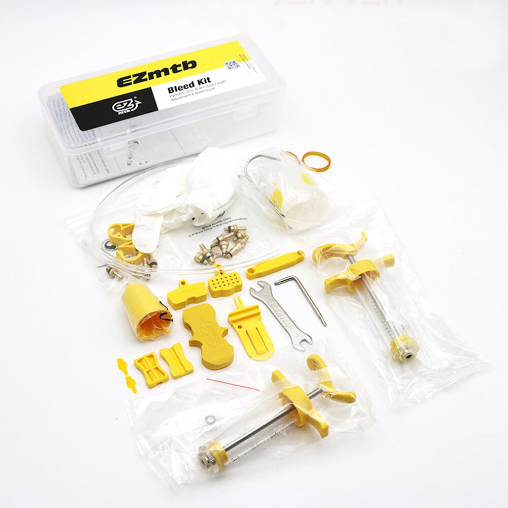 Universal Bicycle Bleed Kit Hydraulic Disc Brake Oil Tool Set For Road Mountain Bike Brake Repair Tools