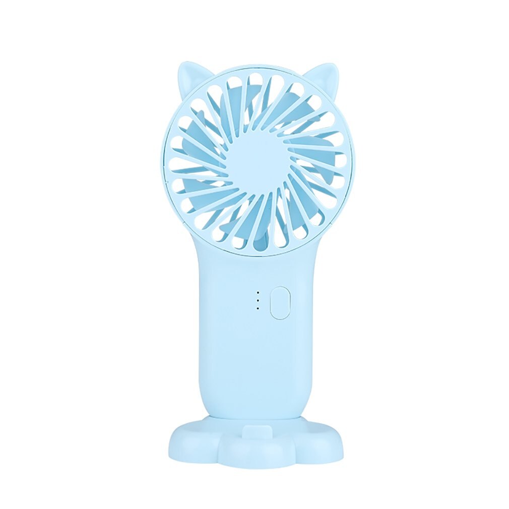 Handheld Fan Portable 800mah Rechargeable Fan 3 Speed Setting USB Charging For Home Office Travel And Outdoor