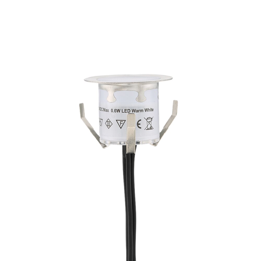 16 PCS 0.6 W Hoge Heldere Verzonken LED Dek Licht Waterdicht In Ground Outdoor Landschap LED Verlichting voor Trap Patio tuin Vloer