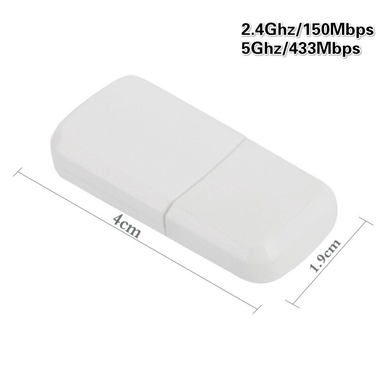 802.11AC 8811cu adattatore wifi adattatore senza fili 5 ghz per tavoletta androide scheda wifi usb adattatore wifi usb 600Mbps