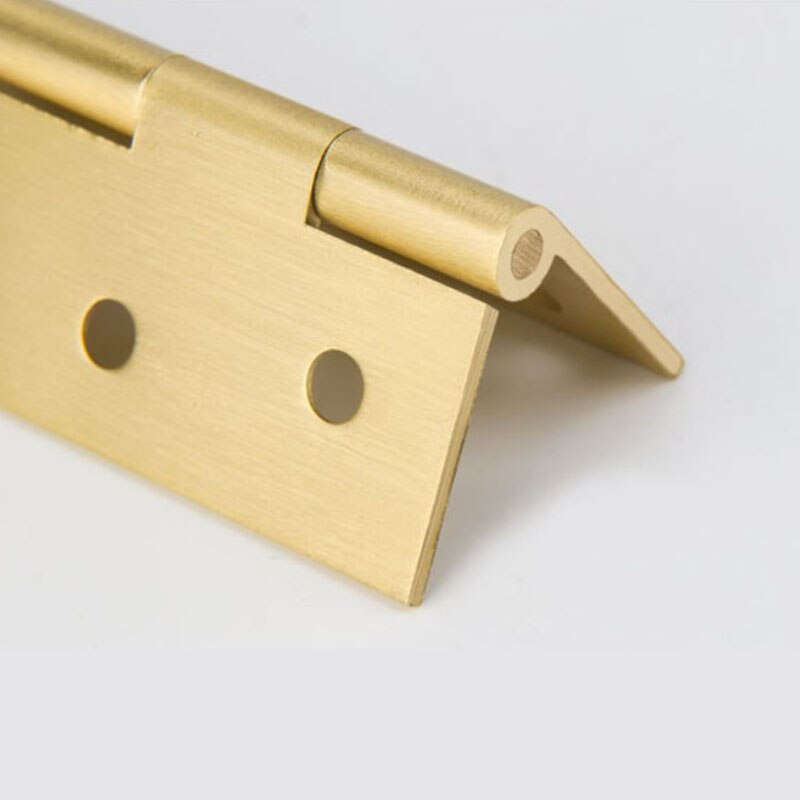 4pcs/Brass butt hinge 1/2/3/4inch Wardrobe Cabinet Door Storagebox Toolbox mini connector Furniture small Hardware metal fitting