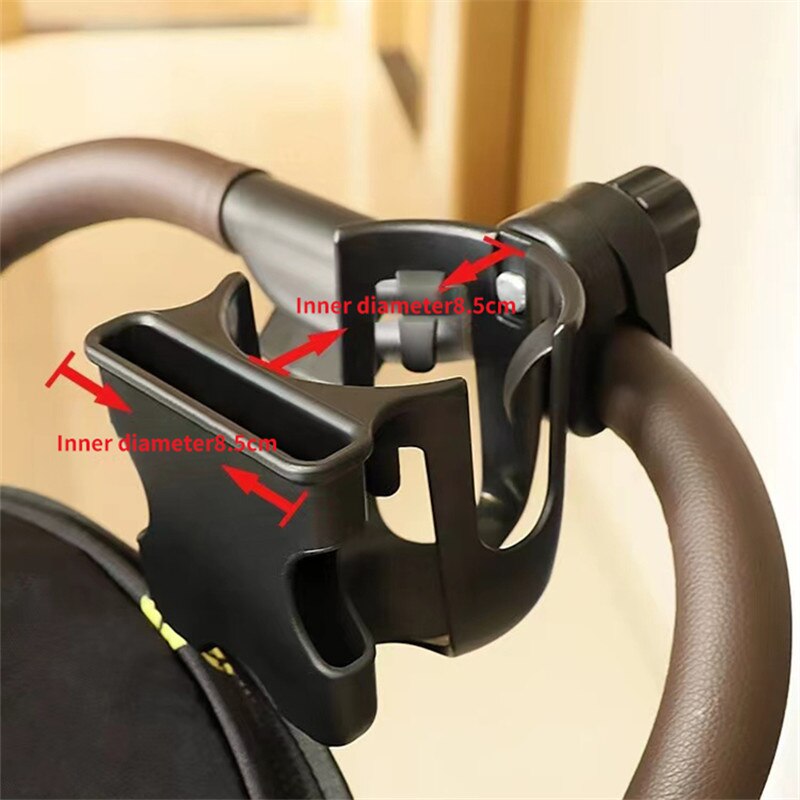 Kinderwagenaccessoires flessenhouder Mobiele telefoonhouder Kinderen Fietswagen Waterbekerhouder