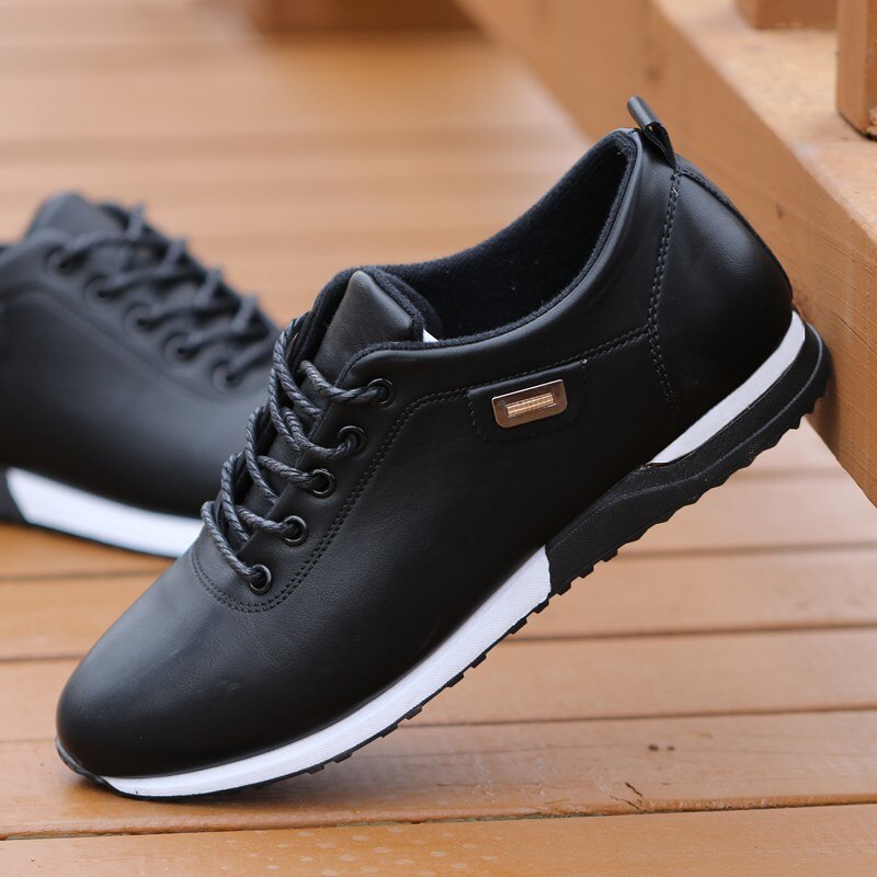 ACEBUY hommes chaussures décontractées Version coréenne nouvelle pointu affaires angleterre tendance doux visage chaussures pour hommes ZZXP2