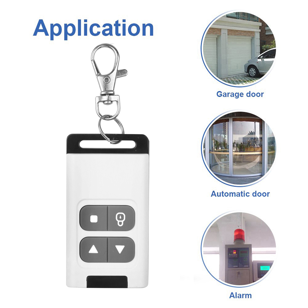 2022 433.92 Mhz Duplicator Copy Code Remote Control RF Wireless Universal Door Duplicate Key Fob 433mhz Cloning Gate Garage