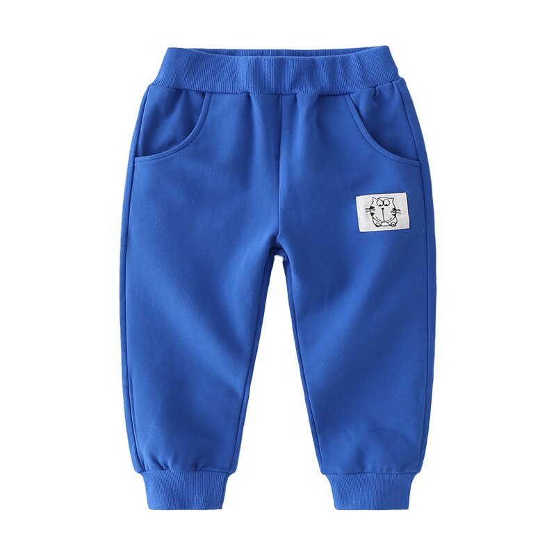 Simpatico cartone animato ragazzi pantaloni sudore cotone elastico in vita bambino autunno pantaloni abbigliamento per bambini abbigliamento per bambini