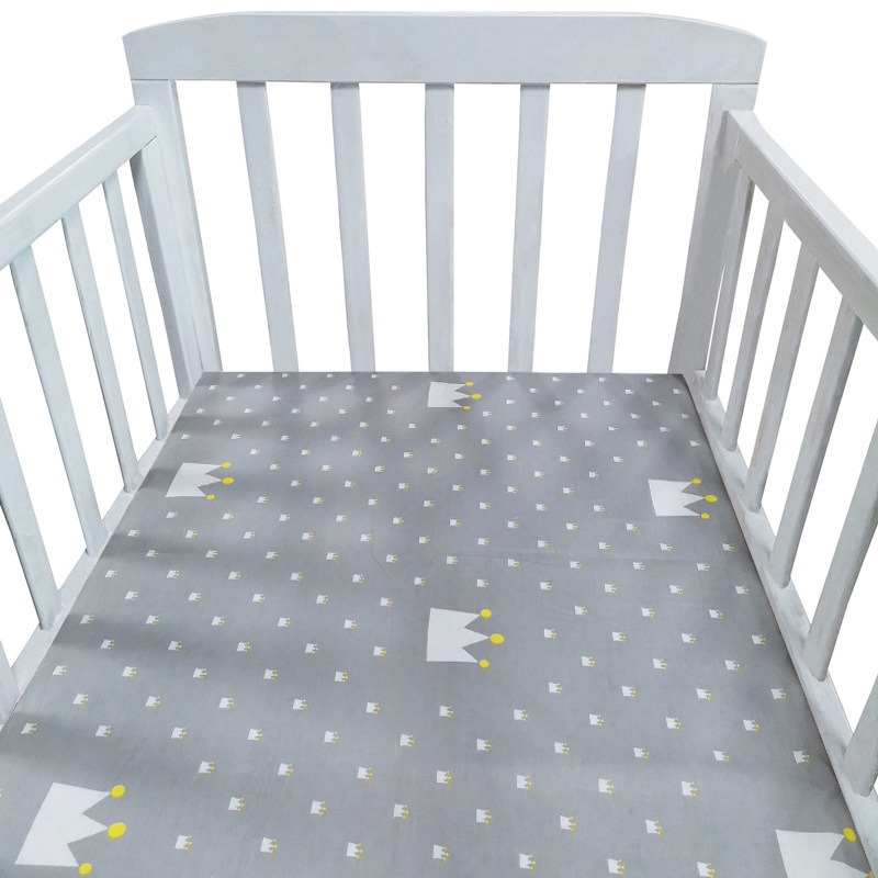 Sábana bajera para bebé recién nacido, 90x50x5cm, sábanas para cuna, funda de colchón, cunas, ropa de cama extraíble, funda de cama ajustada de 140x70x5cm: Transparente