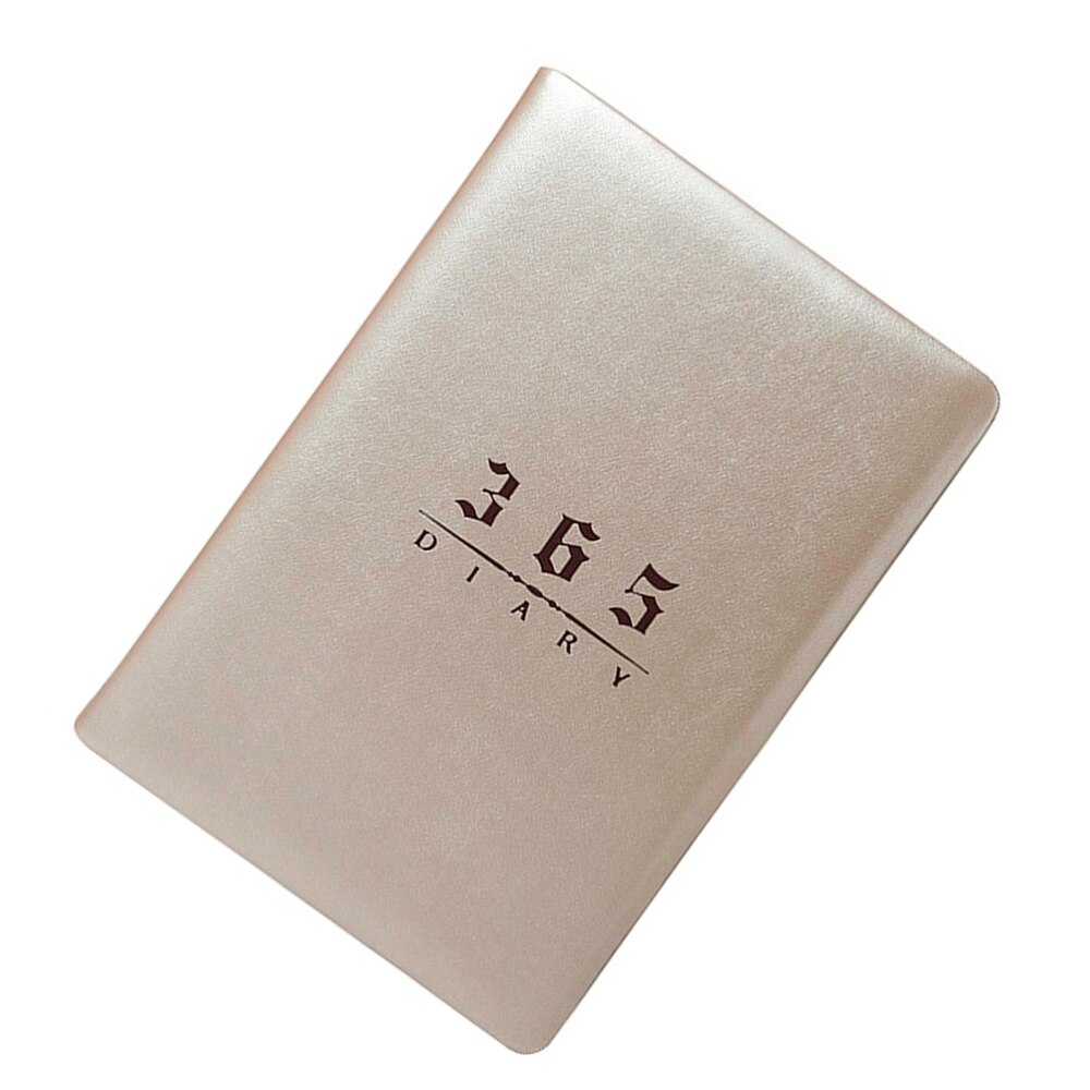 A5 Planner Efficiency Agenda Schedule Notebooks Diary Stationery for Home School Office (Red)