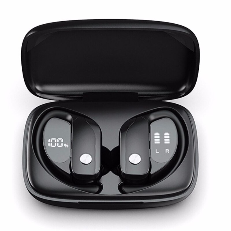 Bluetooth bezdrôtové slúchadlá skutočné bezdrôtové stereo slúchadlá basové slúchadlá handsfree mikrofón slúchadlá mobilného telefónu na športové cvičenie