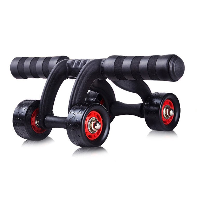 4 Wheel Power AB Abdominal Roller wheel for Belly/Waist/Arms/Legs Workout Fitness Gym Exercise Body Building