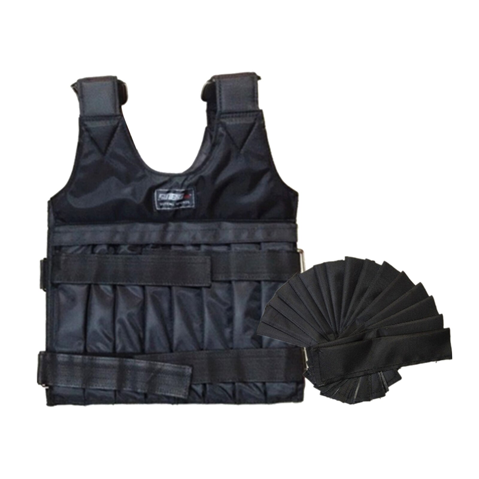 Adjustable Weighted Vest Workout Equipment, 44lbs Body Weight Vest for Men,