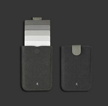 neue Karte halter DAX V2 Mini Schlanke Tragbare Papier Halter Gezogen Männer Brieftasche Farbe Hang 5 Karten Kurze geld frauen Geldbörse: DAXv1Black and Gray