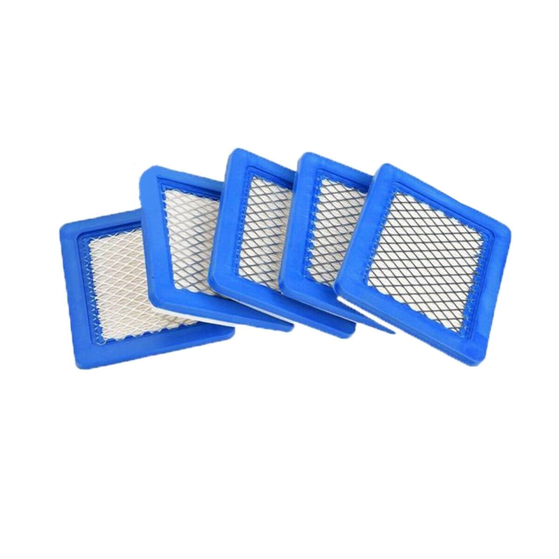 Filtres à Air pour tondeuse à gazon, 5 pièces, pour Briggs & Stratton 491588 491588S 399959