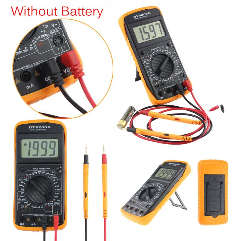 Multimeter Digital LCD Display Electric Tester measure Digital Multimeter Ammeter tester device tool