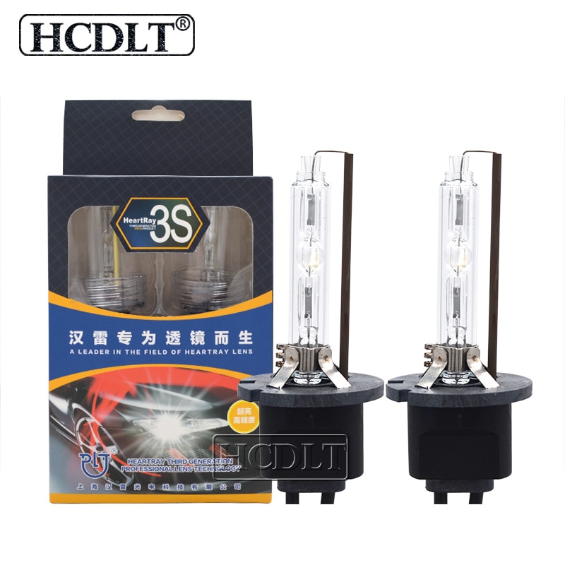 HCDLT Super Vision HeartRay 3S 4500K 5500K 6500K 35W Xenon H1 H7 H11 9005 9006 9012 HIR2 D2H Auto Car Headlight HID Bulb Lamp