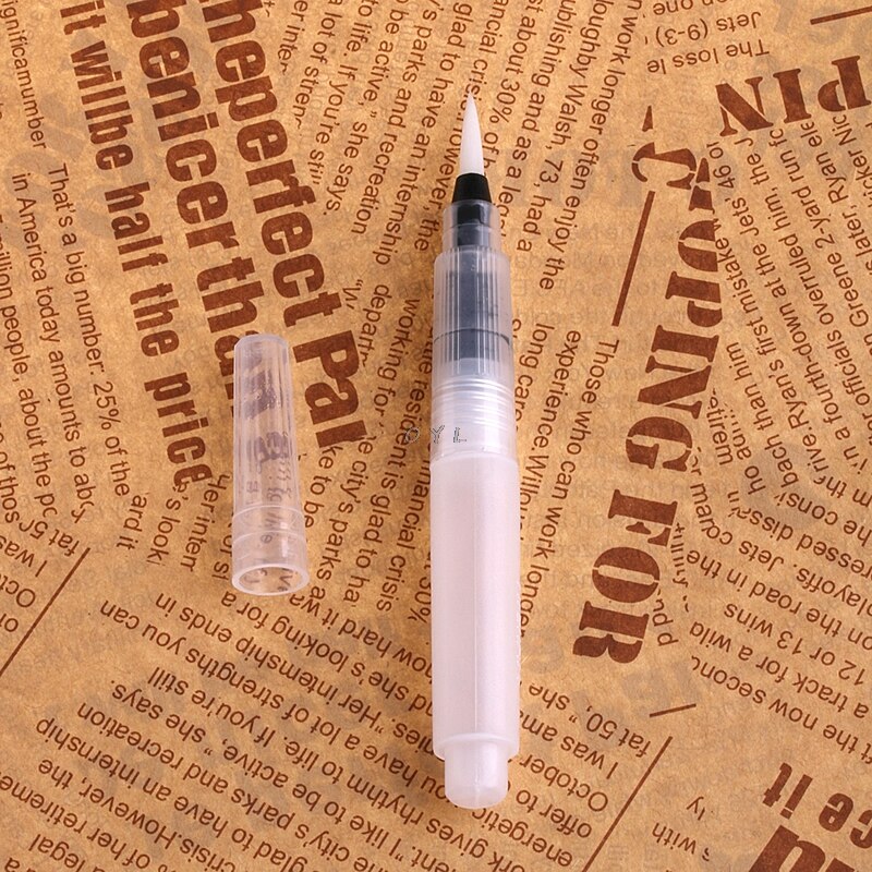 1 pluma de tinta Pilot para dibujo y caligrafía, pintura de acuarela de pincel de agua, herramientas