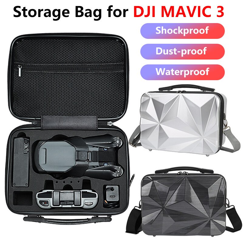Portable Storage Bag for DJI MAVIC 3 Drone Handbag Outdoor Carrying Box Case Shockproof Shoulder Bag for DJI MAVIC3 Accessories