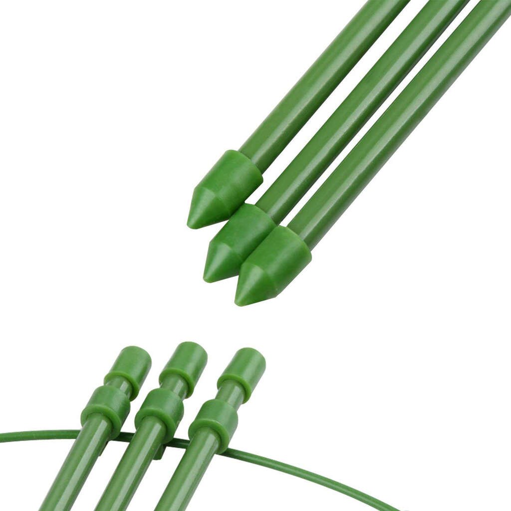 Klatreplanter støtte, hage espalier blomster tomatbur stativ sett  of 3 pakke