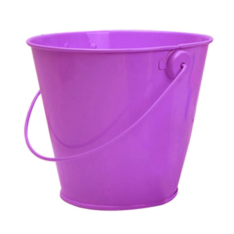 6 stk mini metal bøtte slik fest favor chokolade bøtte gør-det-selv blik bøtte til fødselsdagsfest bryllup baby shower