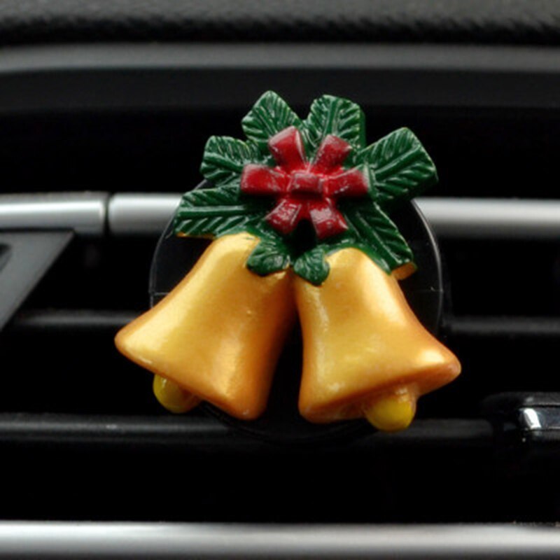 Auto Parfum Clip Geur Air Vent Luchtverfrisser Kerstboom Auto Interieur Outlet Decoratie Accessoire Trim Diffuser: Bell
