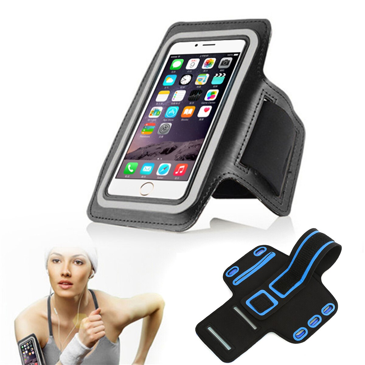 Sportarmband tasje etui paardrijden hardlopen fitness telefoonhouder mobiele telefoon tassen voor mobiele telefoon