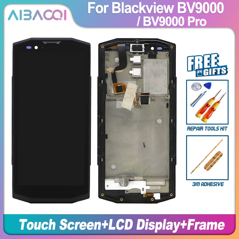 Originele 5.7 Inch Touch Screen 1440X720 Lcd-scherm + Frame Assembly Vervanging Voor Blackview BV9000/BV9000 Pro Android 7.1