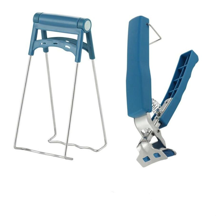 Poignée antidérapante en Silicone résistant à la chaleur, couvercle Anti-brûlure, pince pour Pot de chaleur, gants de four à micro-ondes, outils de cuisine E11830: C