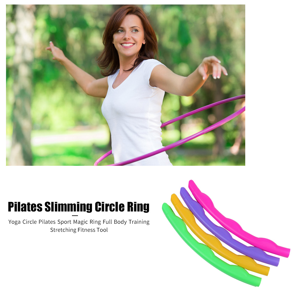 Waist Exercise Hoops Weighted Children Massage Gymnastics Loops Waist Exercise Sports Fitness Hoops Exercise Equipment