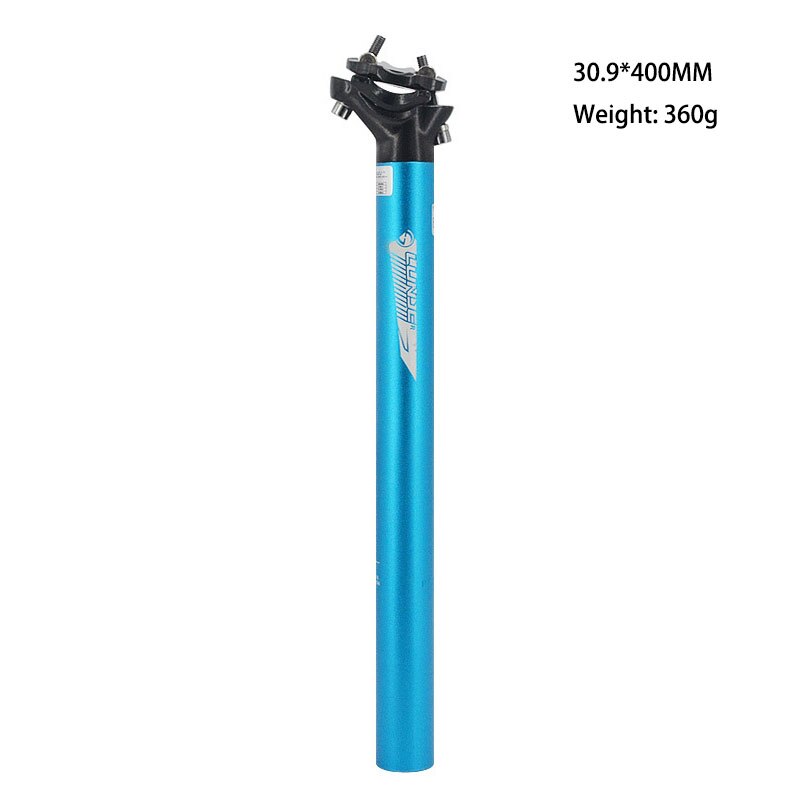 CYCLEACC Bicycle Dropper Seatpost Adjustable Height Saddle Tube 27.2/30.9/31.6mm Mountain Bike Seatpost Bicycle Accessories: 30.9mm Blue