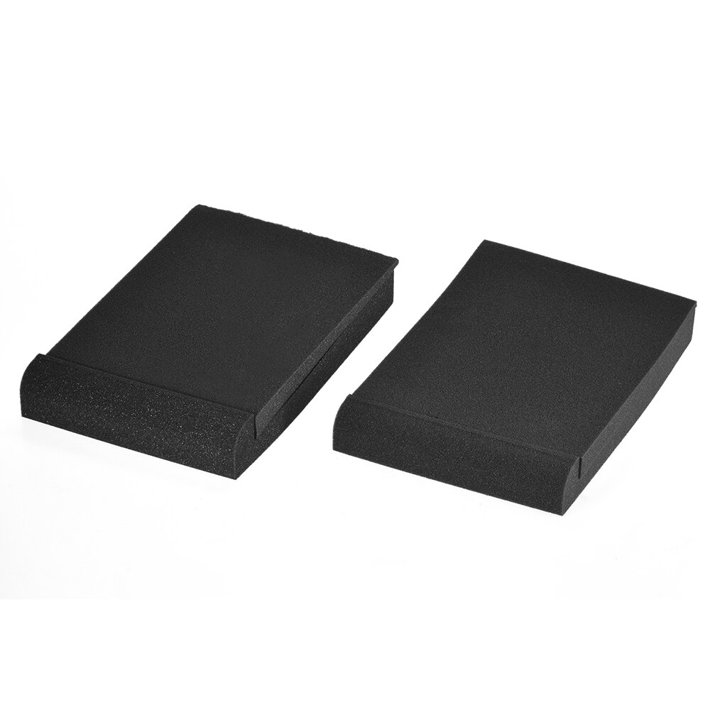 2 Pack Studio Monitor Speaker Isolation Acoustic Foam Pads Max. 9.6" * 7.7" Usable Area