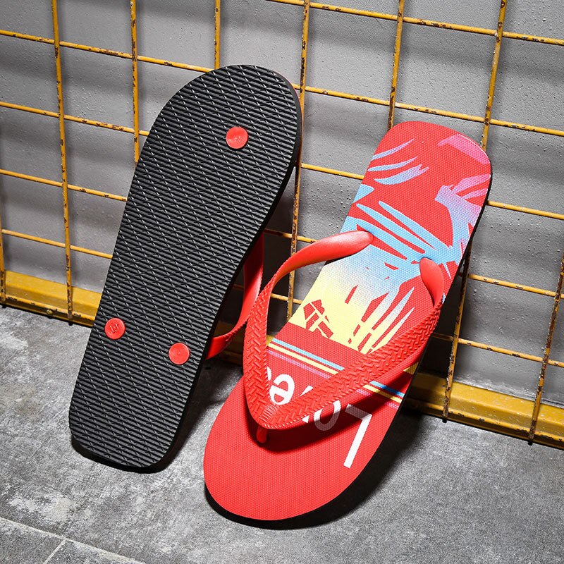 Mazefeng Brand Summer Cool Beach Slippers British Style Men Flip Flops Platform Non-slide Male Sandals Zapatos Hombre