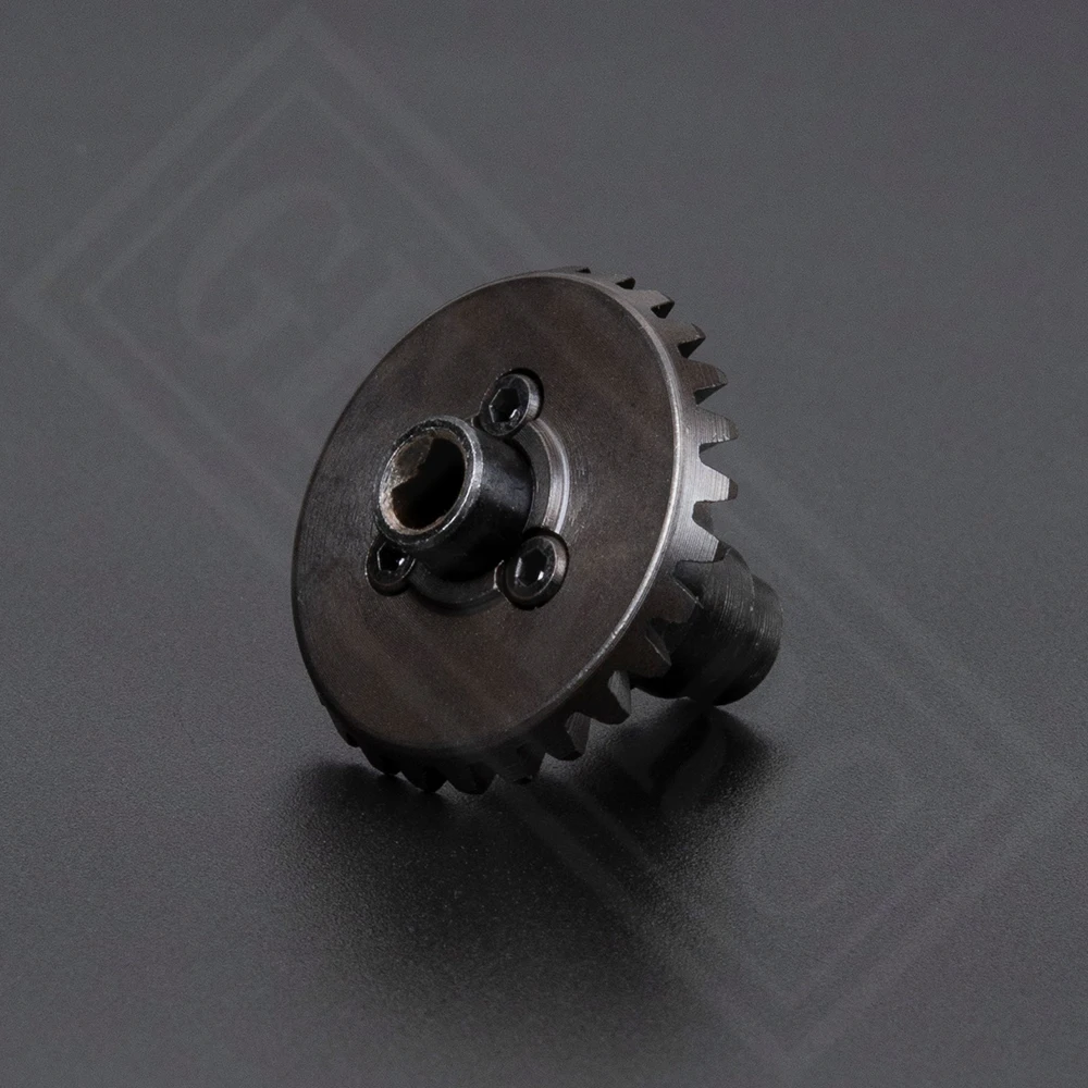 Zware Bevel Spiraalvormige Overdrive Gear 24/8T 27/8T 30/8T 33/8T Achteruit Gear voor 1/10 RC Crawler SCX10 II AR44/45 Capra As