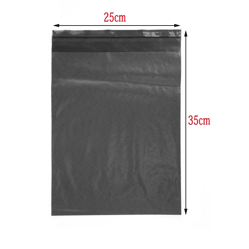 100pcs/lot Black Envelope Storage Bags Plastic Courier Bag Waterproof Self Adhesive Seal Pouch Mailing Bags