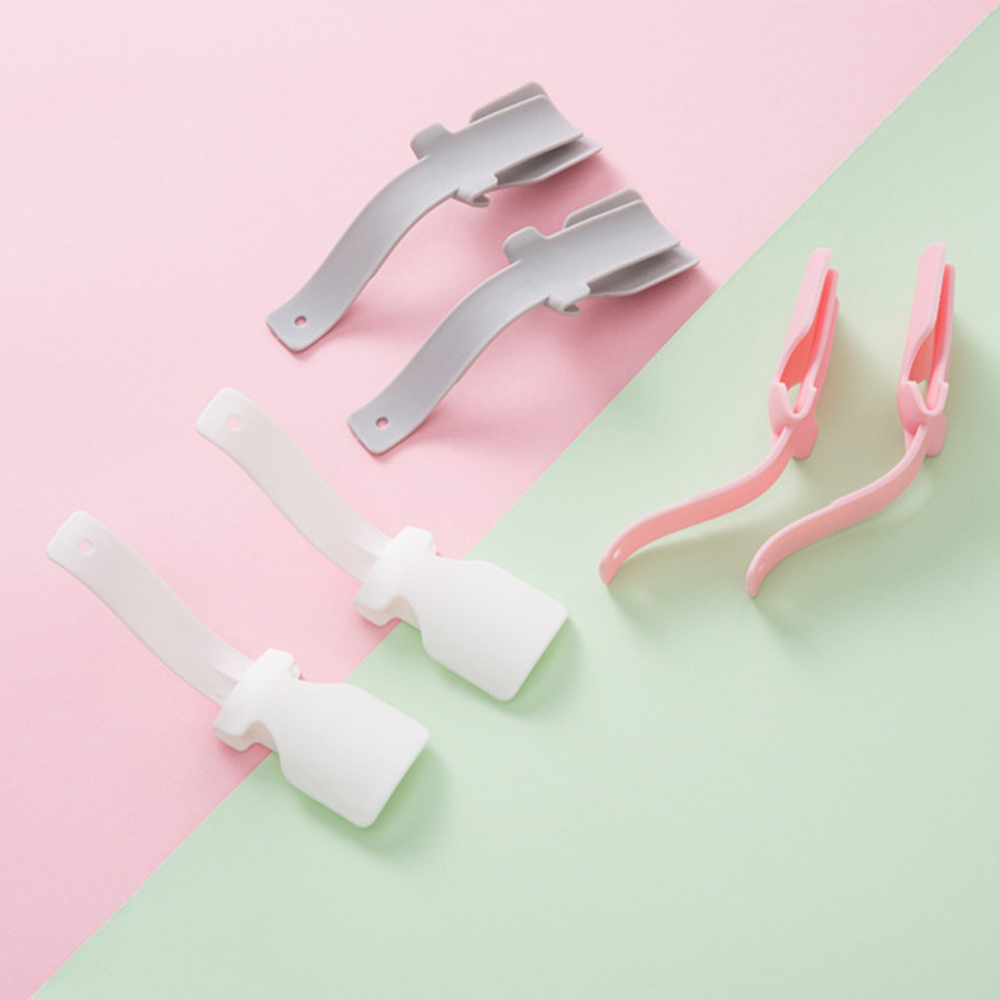 1 st lata skor levererar flerfärgade plastskor horn flexibla sko lyftare skor tillbehör praktiska