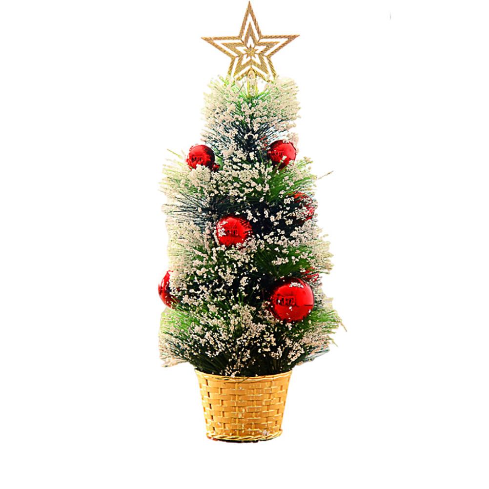 Mini Christmas Tree Desktop Xmas Decorations Artificial Table Top Trees Tabletop Decor Christmas tree ornaments: 45cm
