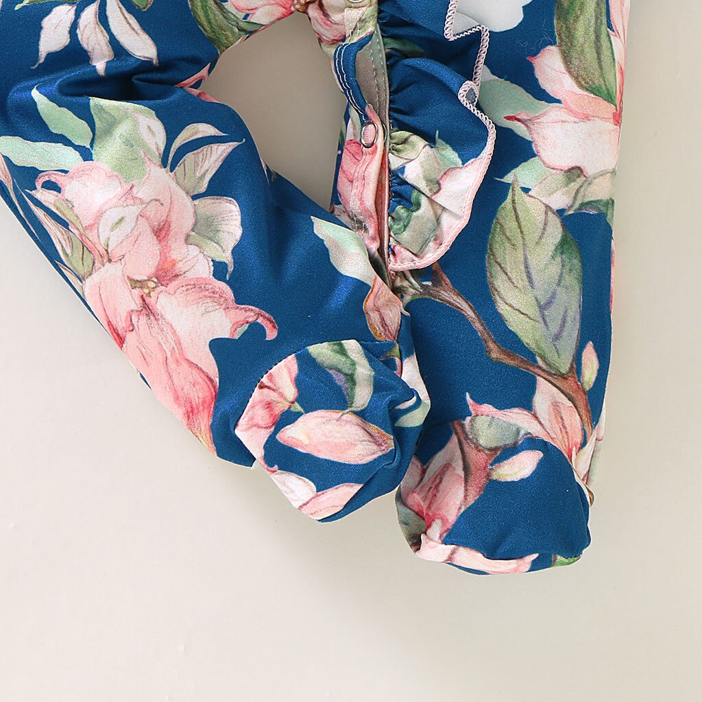 baby Jumpsuit clothes autumn spring Newborn Infant Baby Girl Boy Footed Sleeper Romper Headband button Clothes Outfits Set