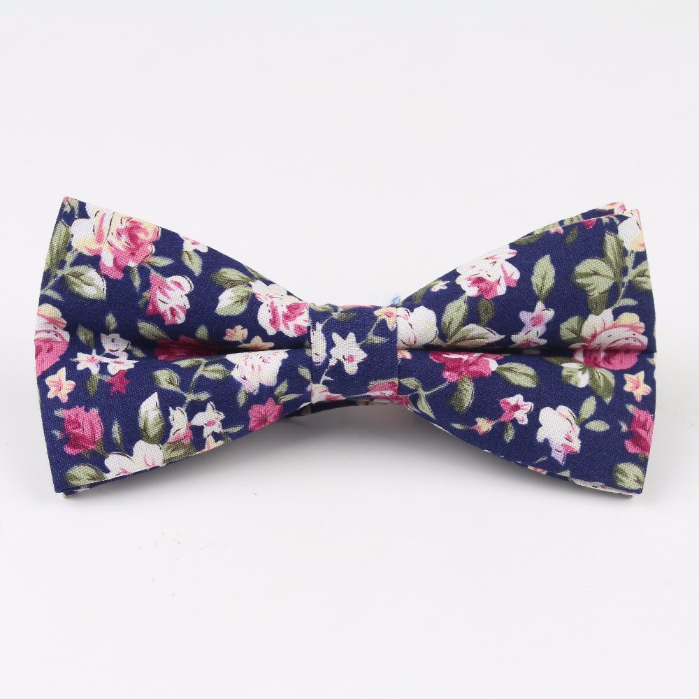 Stil butterfly herre smoking bomuld farverig sommerfugl blomster rose paisley bowties bryllup fest afslappet cravat butterfly