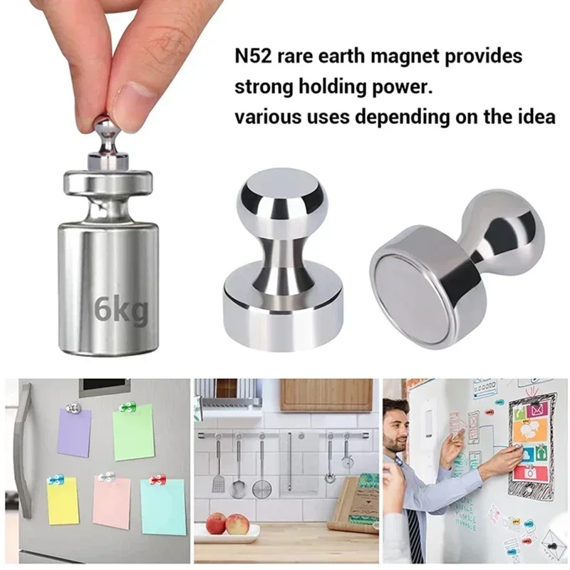 Neodym-Magnet, superstarke Magnetismus-Magnete für Höhle Kühlschrank, Küche, Whiteboard, langlebig, magnetisch, leistungsstarke Hardware-