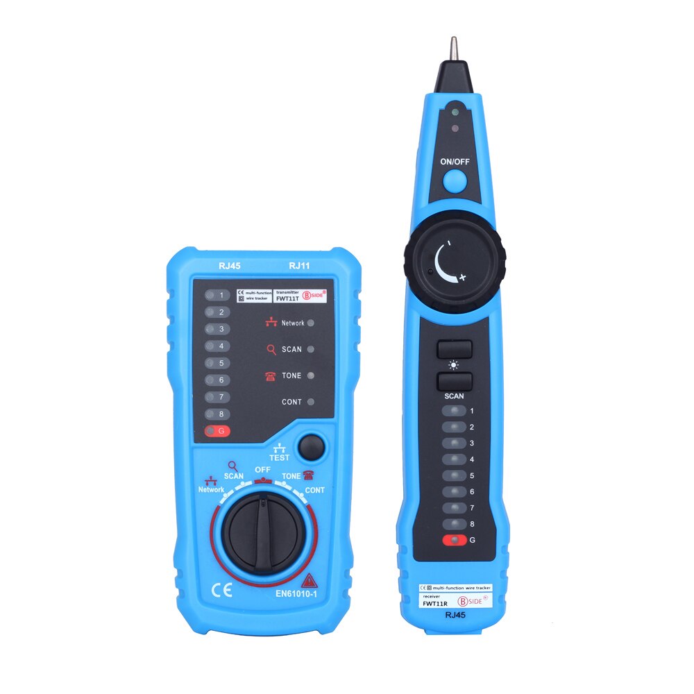 Cable Tester Wire Tracker RJ11 RJ45Telephone Wire Ethernet Detector Line Finder LAN Network Cable Network Tester
